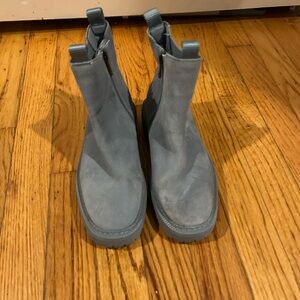 Sam Edelman Blue Suede Boots